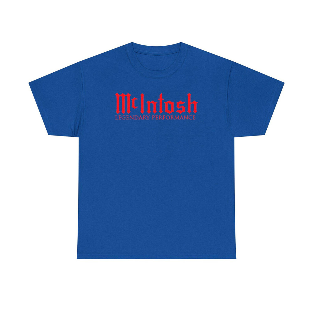 Stereo Home Theater Logo Unisex Heavy Cotton Tee T Shirt Royal Blue